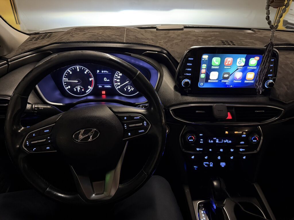 Hyundai Santa Fe: 2019 г., 2 л, Автомат, Дизель, Кроссовер: фото 8