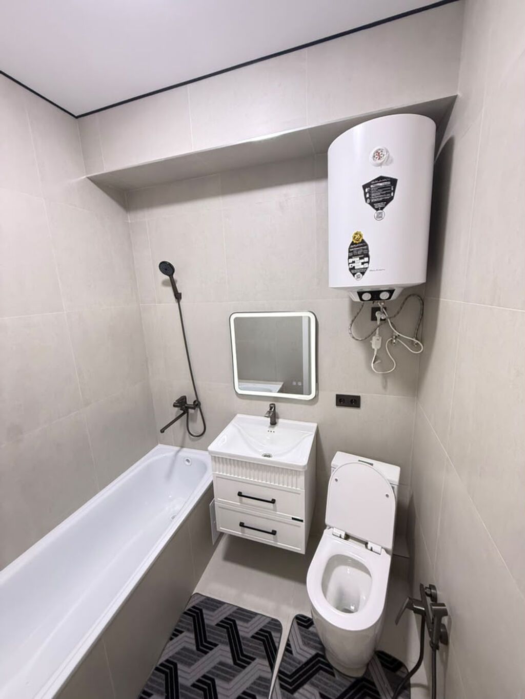 1 комната, 41 м², Тунгуч мкр Элитка, 10 этаж, Дизайнерский ремонт: фото 8