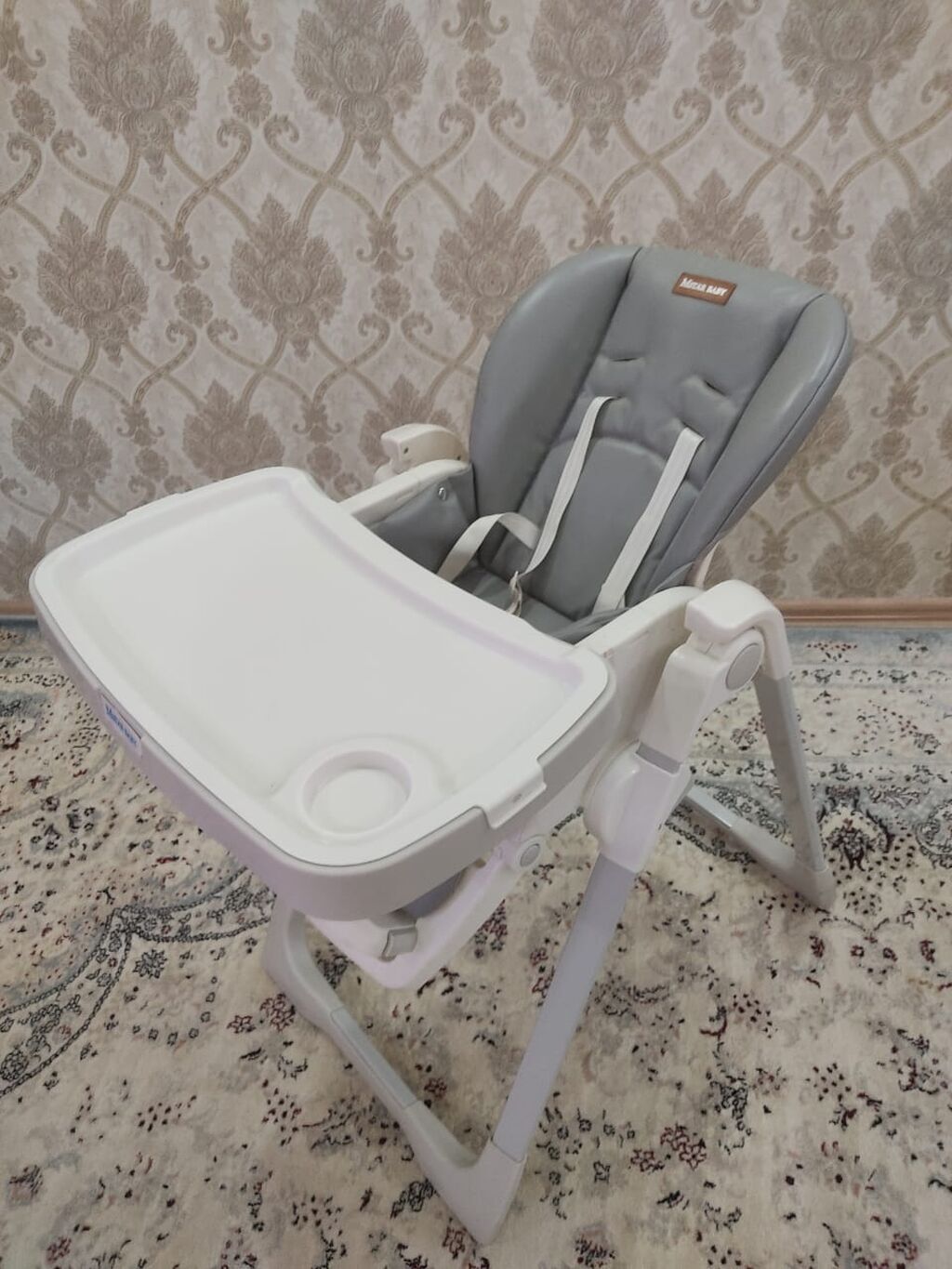 Детский стульчик для кормления Mstar Baby - Удобный широкий столик с: фото 2