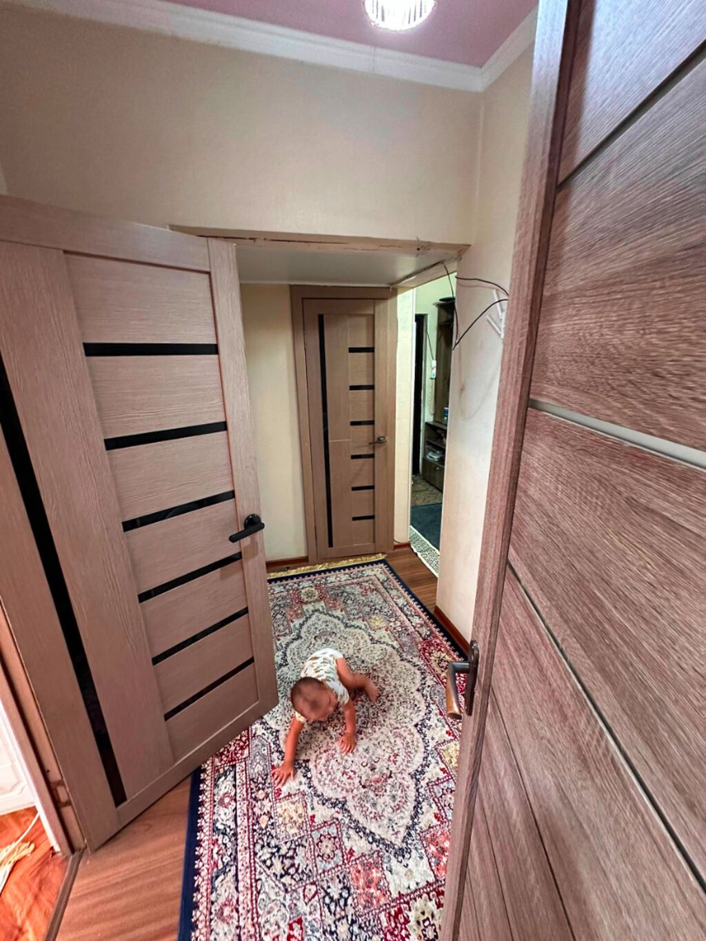3 комнаты, 73 м², Аламединский рынок / базар 105 серия, 5 этаж, Евроремонт: фото 6