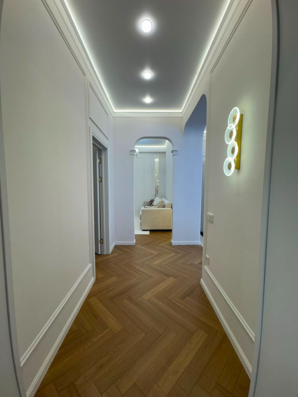 3 комнаты, 73 м², Асанбай мкр Элитка, 14 этаж, Дизайнерский ремонт: фото 3