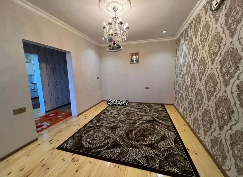 4 otaqlı, 120 kv. m, Kredit yoxdur, Yeni təmirli