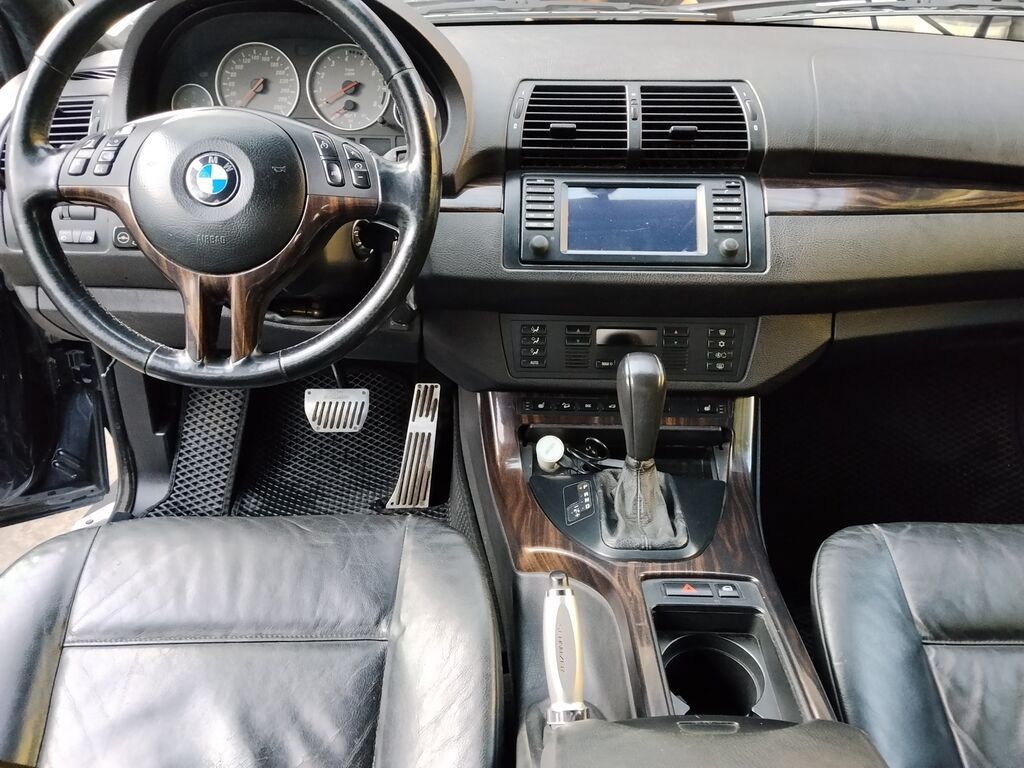BMW X5: 2003 г., 4.6 л, Типтроник, Газ, Кроссовер: фото 4