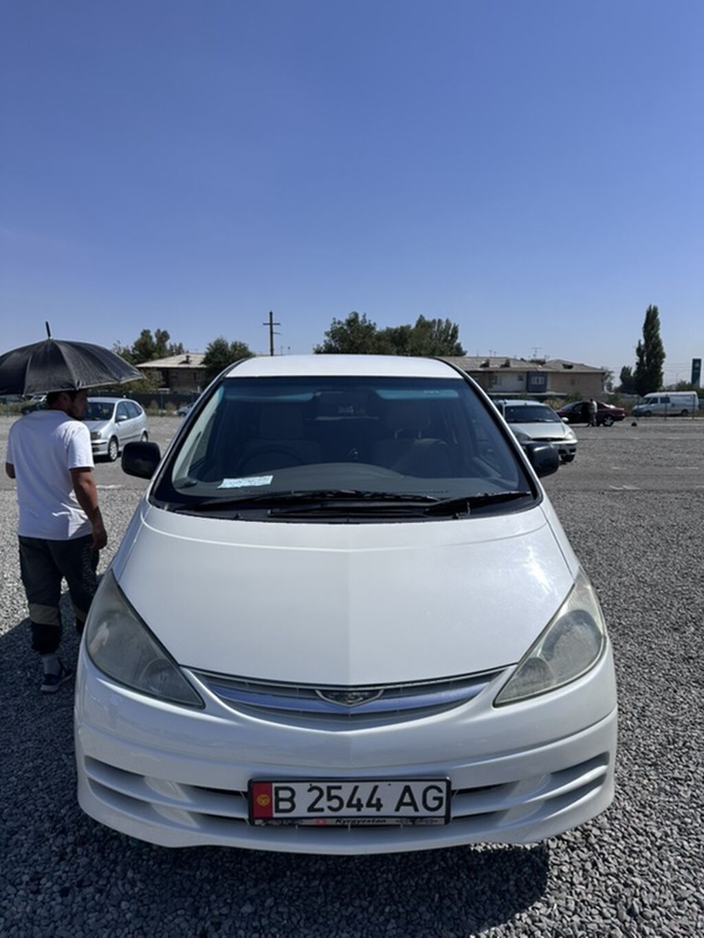 Toyota Estima: 2002 г., 2.4 л, Автомат, Бензин, Минивэн: фото 1