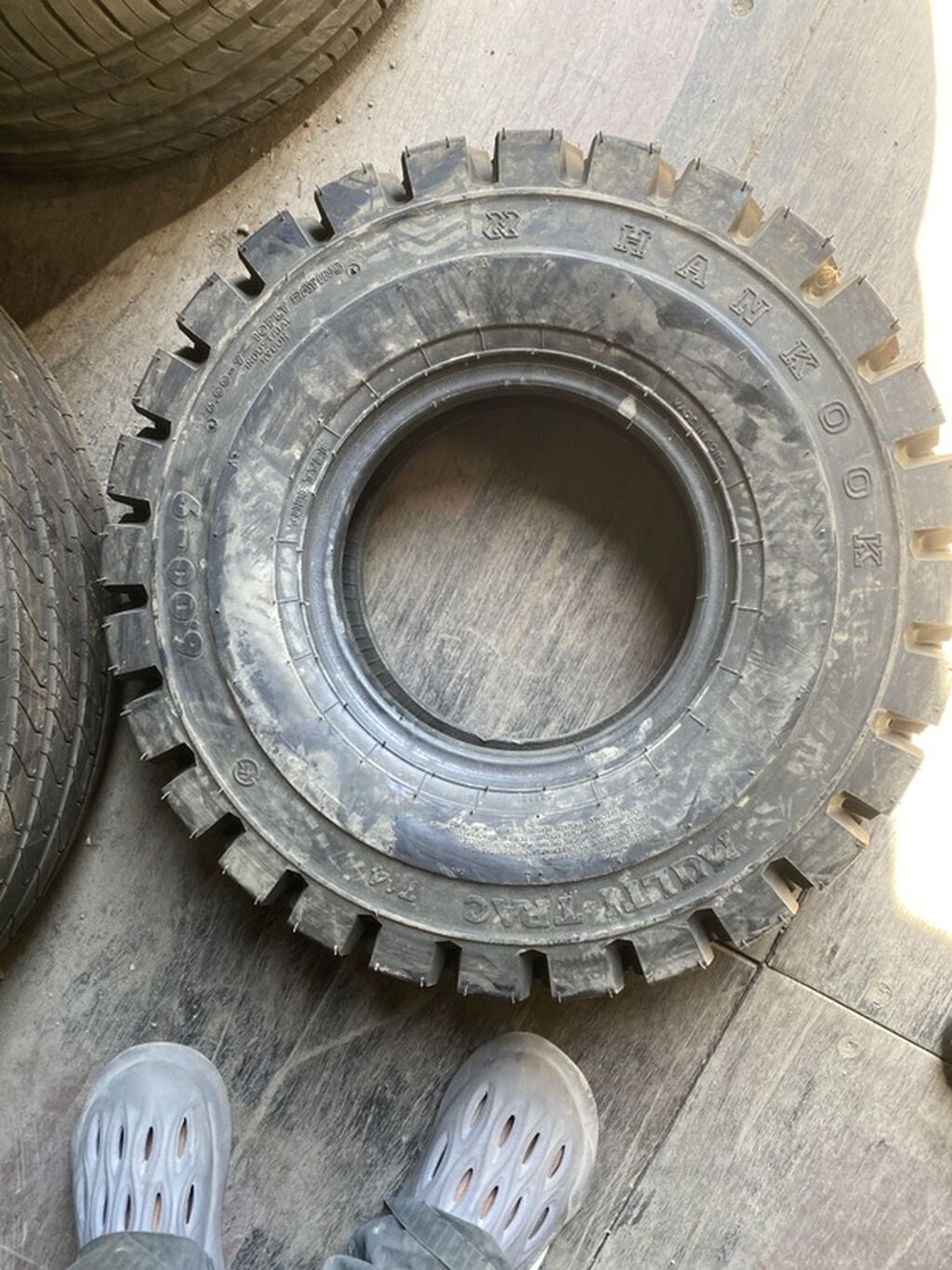 Шина для вилочного погрузчика Hankook 6.00‑9 - Назначение: фото 2