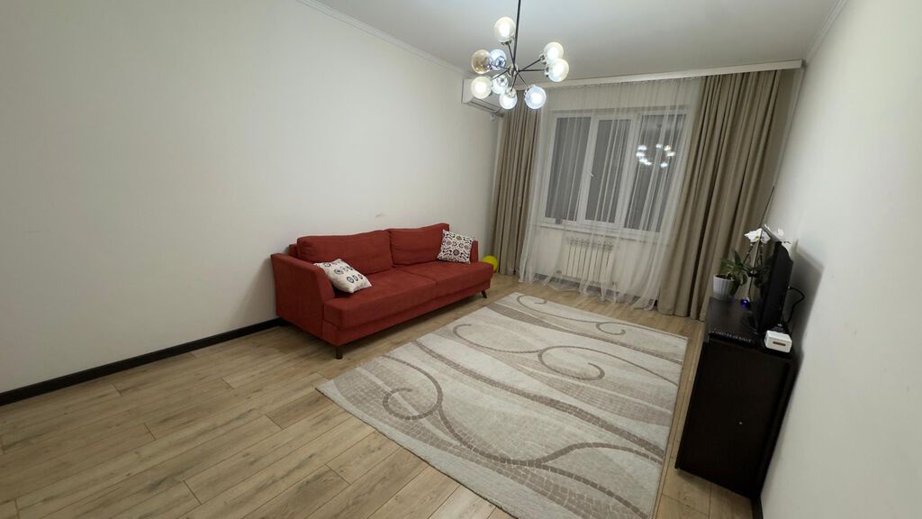 2 комнаты, 65 м², Элитка, Аламедин-1 мкр Элитка, 2 этаж, Евроремонт: фото 2