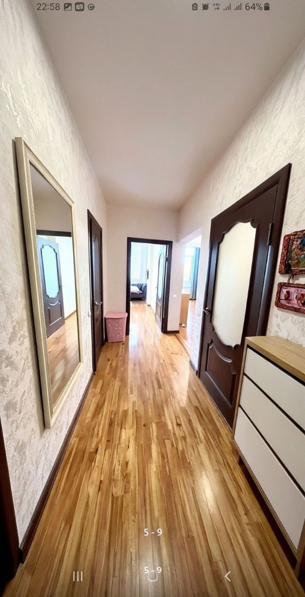 1 комната, 56 м², АЮ Гранд Элитка, 3 этаж, Евроремонт: фото 2