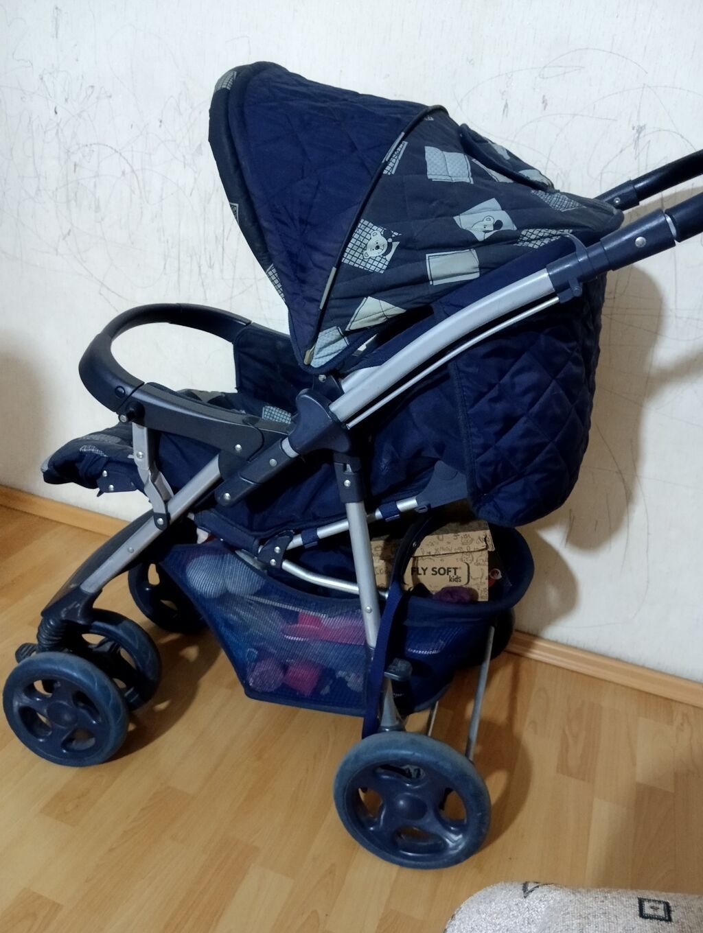 Продаю детскую коляску ручка и сиденье регулируются, коляска: фото 4