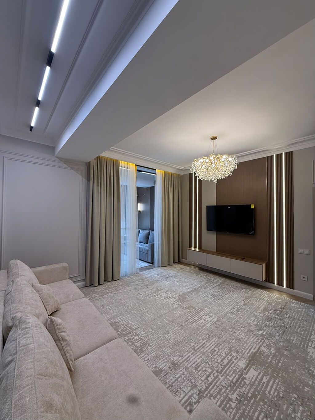 3 комнаты, 80 м², 7 мкр Элитка, 5 этаж, Дизайнерский ремонт: фото 8