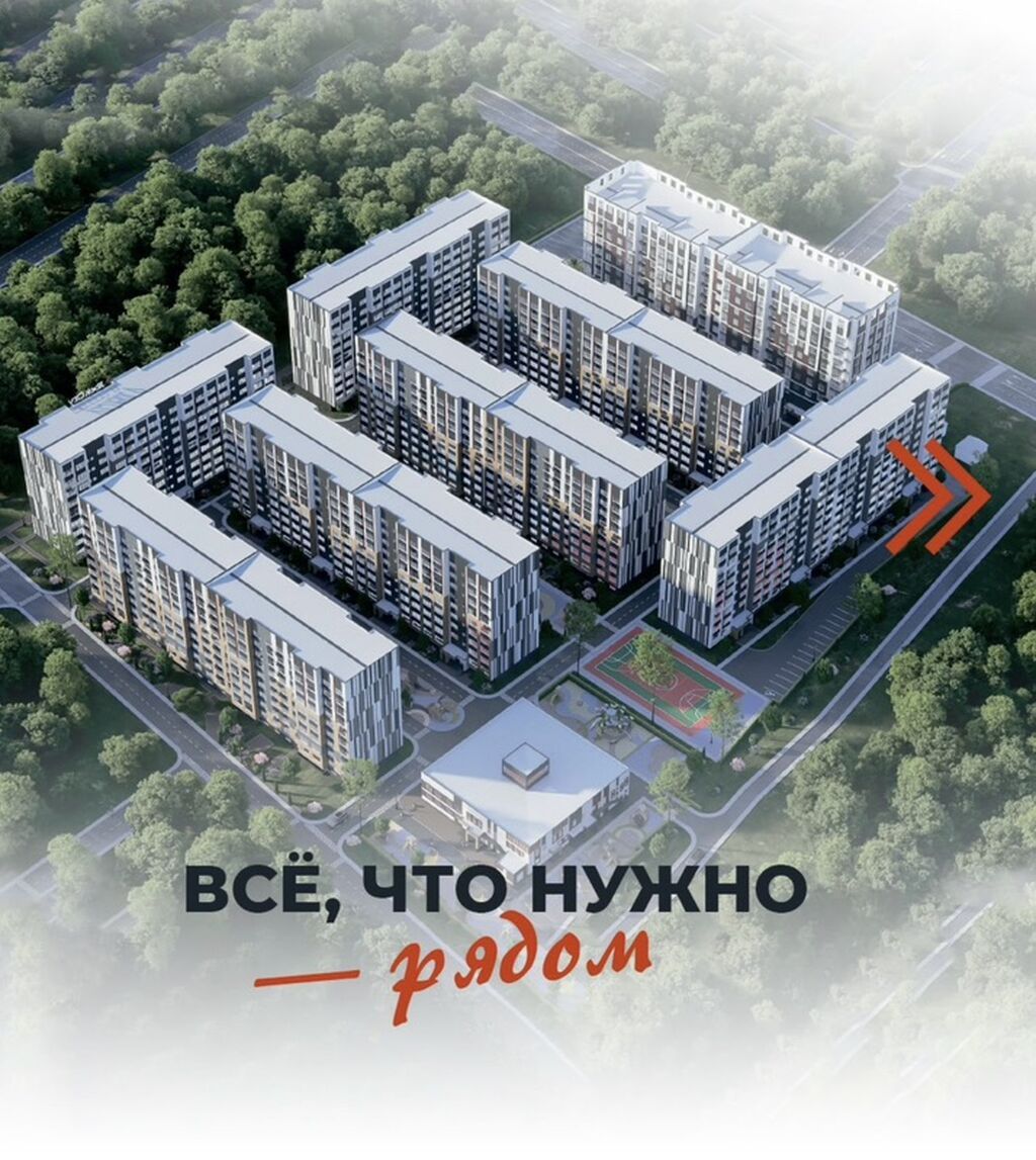 2 комнаты, 74 м², Церковь 108 серия, 6 этаж, ПСО (под самоотделку): фото 3