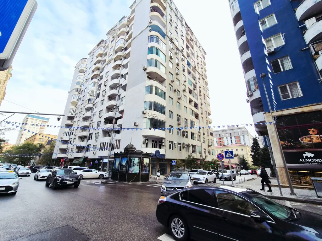 3 otaqlı, Yeni tikili, m. Nizami, 98 kv. m