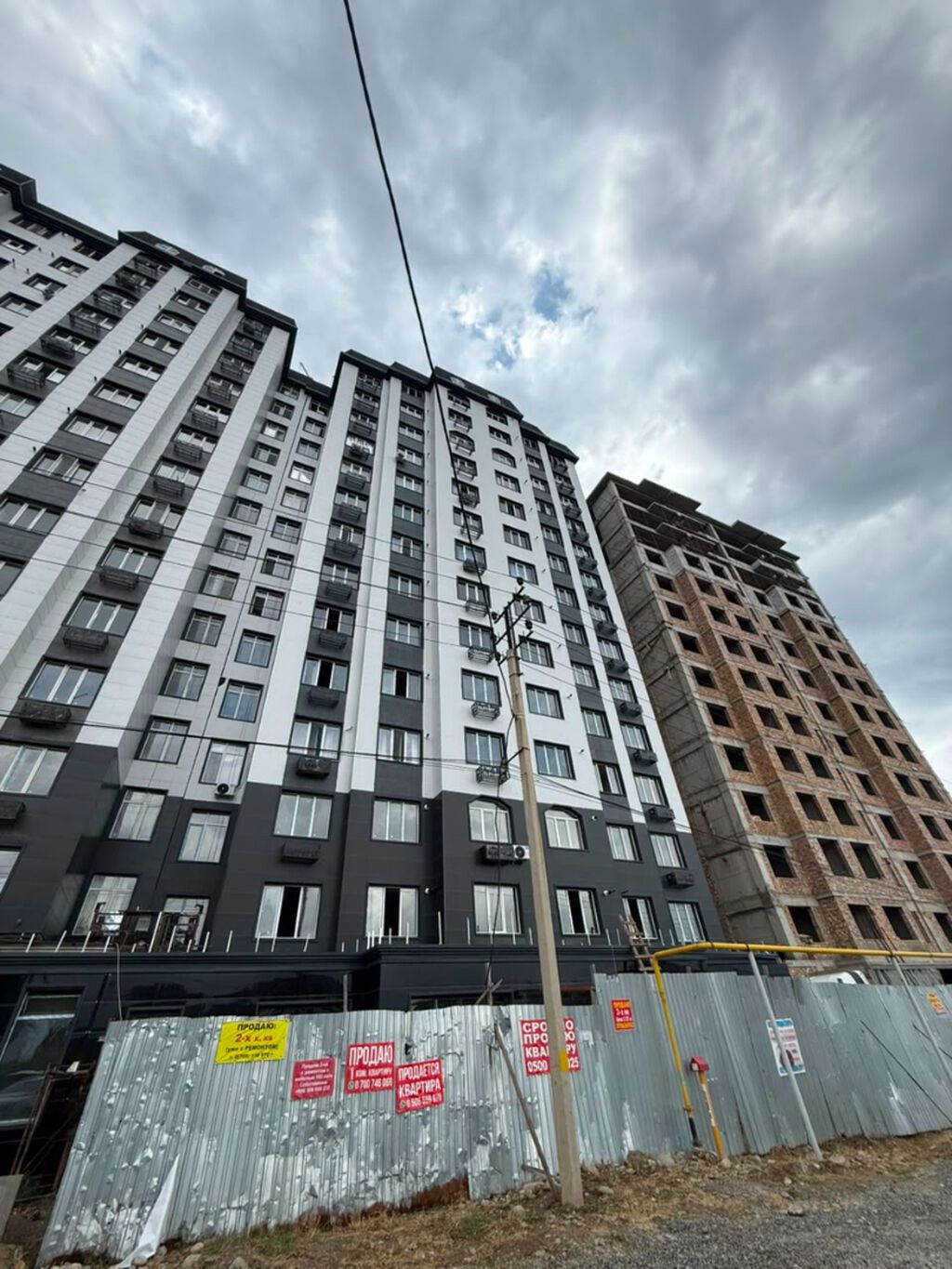 2 комнаты, 62 м², Элитка, Кок-Жар ж/м Элитка, 13 этаж, ПСО (под самоотделку): фото 3