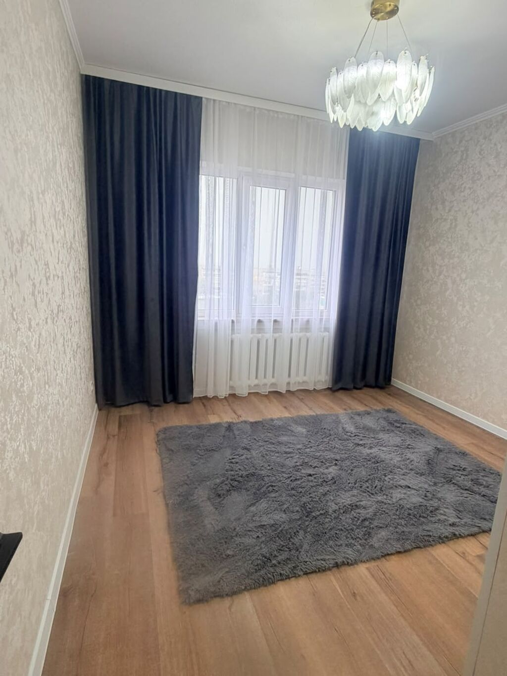 3 комнаты, 68 м², 5 мкр 106 серия, 9 этаж, Евроремонт: фото 2