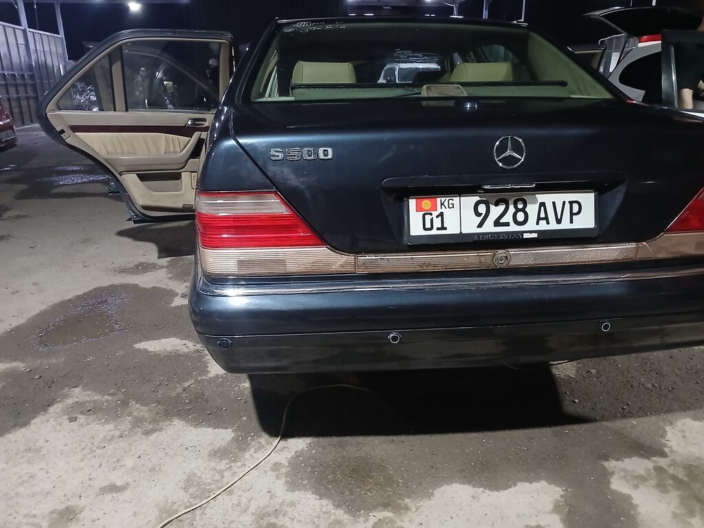 Mercedes-Benz S-Class: 1997 г., 5 л, Автомат, Седан: фото 6