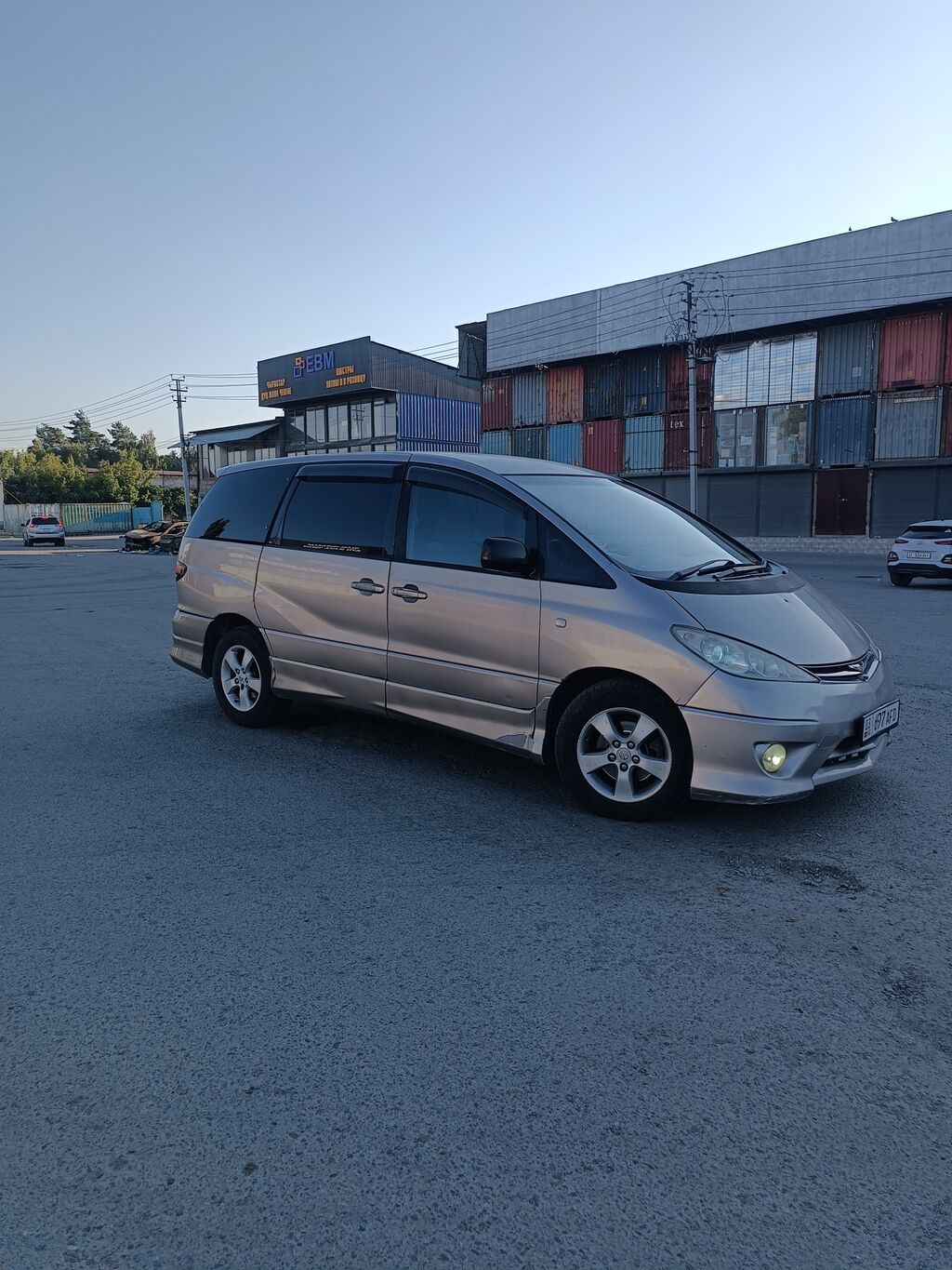 Toyota Estima: 2003 г., 2.4 л, Автомат, Бензин, Минивэн: фото 6