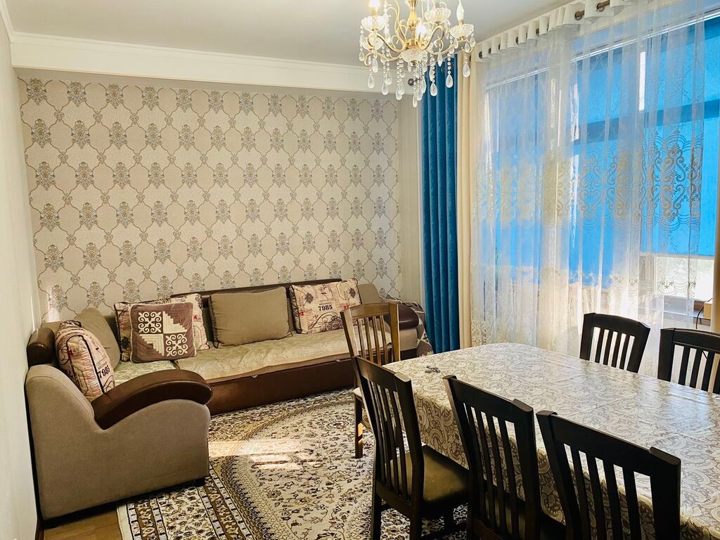 3 комнаты, 90 м², Элитка, Ак-Кеме (старый аэропорт) Элитка, 4 этаж, Евроремонт: фото 5