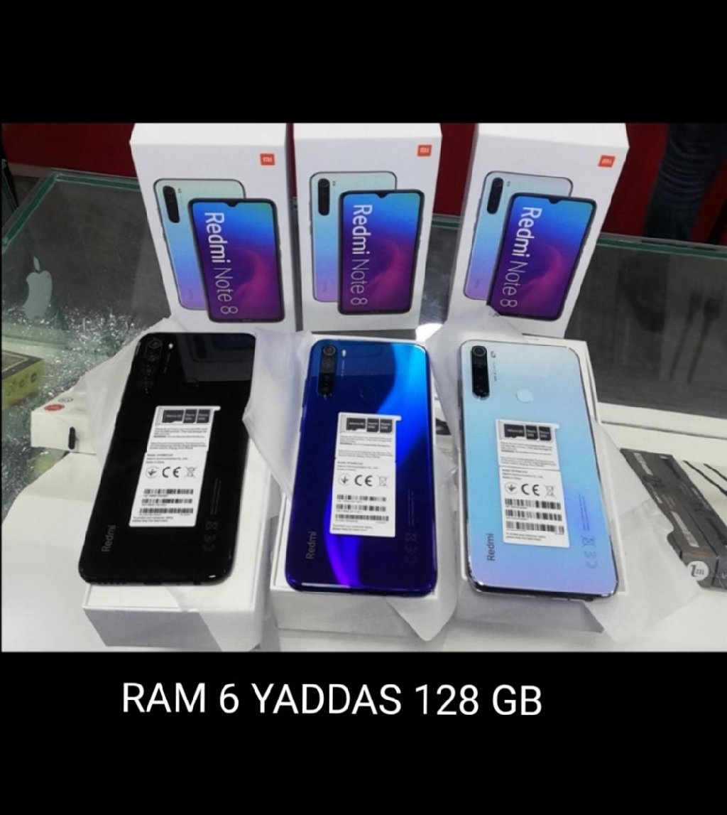 Yeni Xiaomi Redmi Note 8 128 GB qara