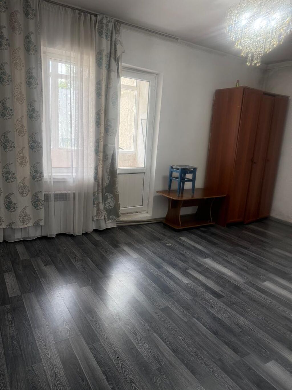 1 комната, 34 м², Аламедин-1 мкр 105 серия, 5 этаж, Косметический ремонт: фото 1