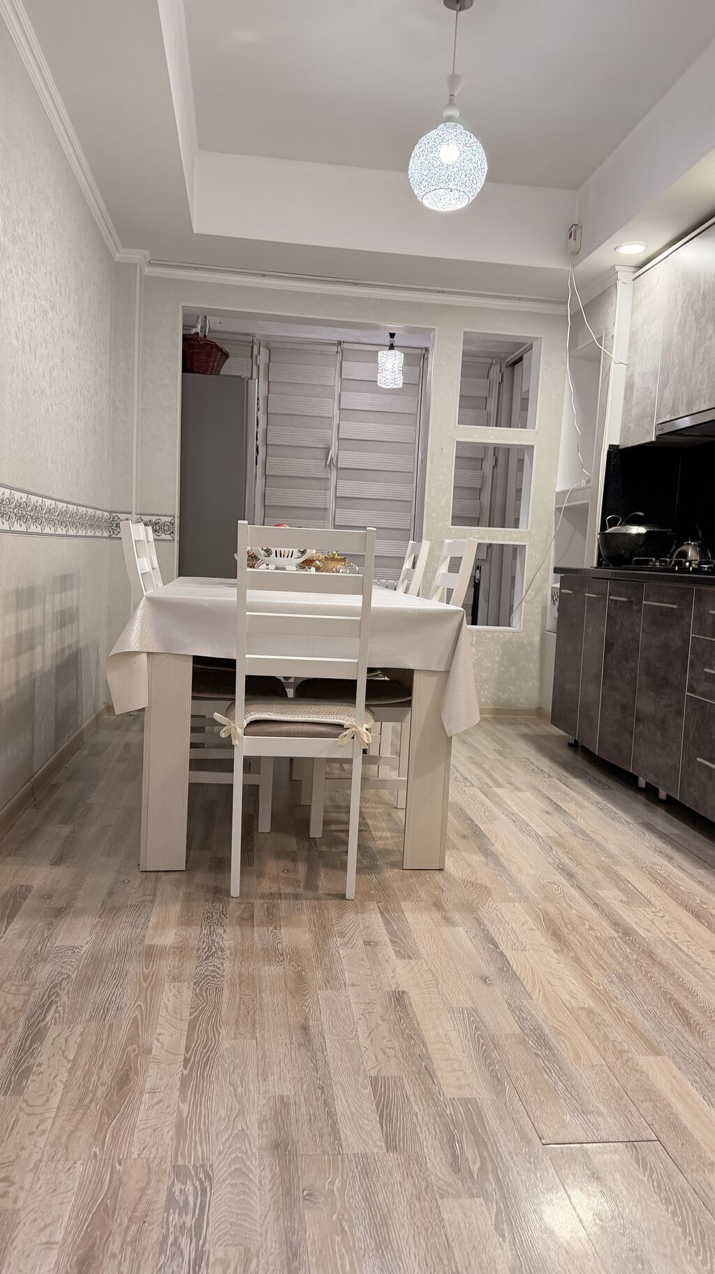 2 комнаты, 90 м², Кок-Жар мкр Элитка, 3 этаж, Евроремонт: фото 8