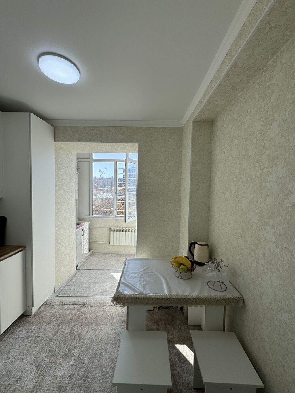 2 комнаты, 56 м², Восток-5 мкр 4 этаж, Евроремонт: фото 6