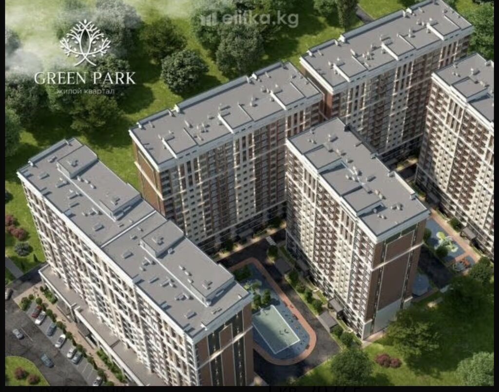 2 комнаты, 60 м², Улан мкр Элитка, 6 этаж, ПСО (под самоотделку): фото 4