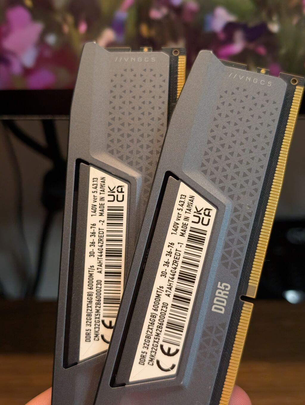 Оперативная память (RAM) для ПК, Б/у, Corsair, 32 ГБ, DDR5, 6000 МГц: фото 1