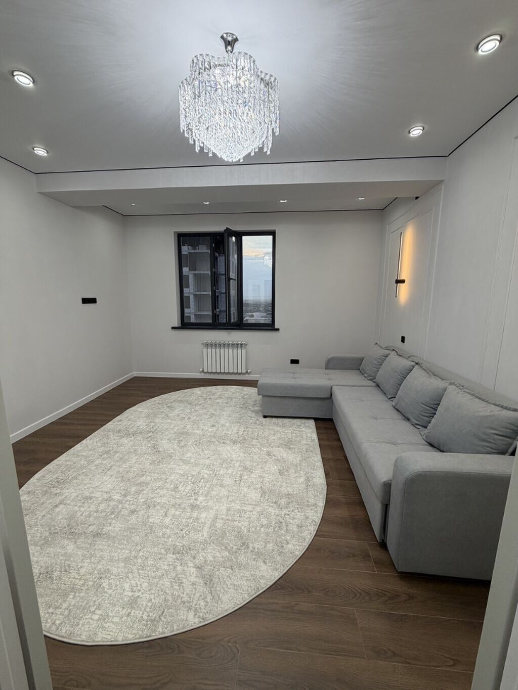 2 комнаты, 60 м², Тунгуч мкр 11 этаж, Евроремонт: фото 2