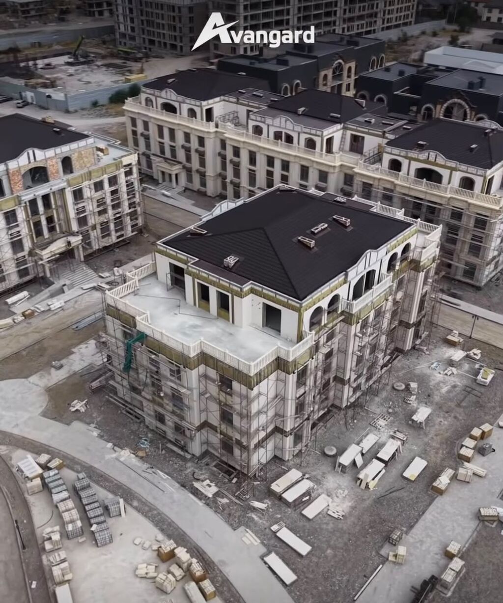 2 комнаты, 73 м², АУЦА Элитка, 1 этаж, ПСО (под самоотделку): фото 1