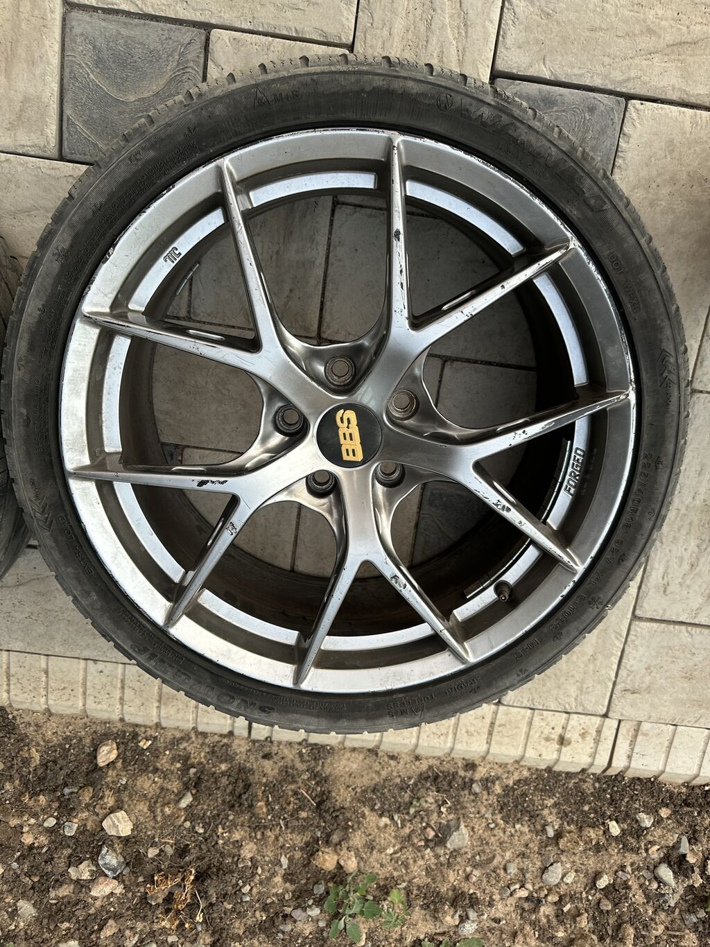 Литые диски BBS с шинами R18 - Диаметр: 18" - Конфигурация диска: фото 4