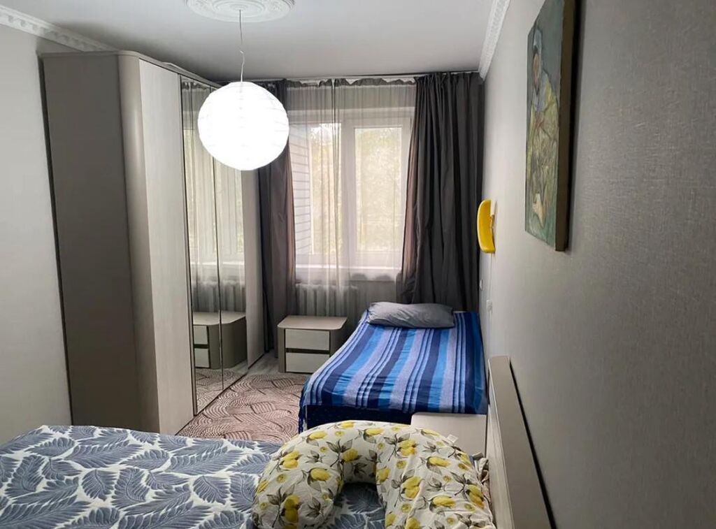 3 комнаты, 58 м², 8 мкр 104 серия, 5 этаж, Евроремонт: фото 2