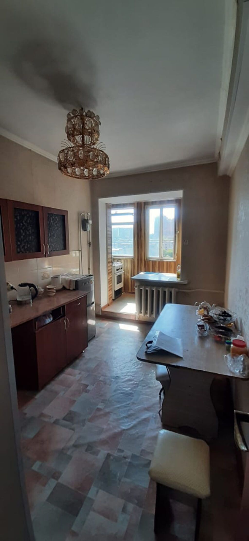 2 комнаты, 53 м², Кок-Жар мкр Индивидуалка, 7 этаж, Требуется ремонт: фото 6