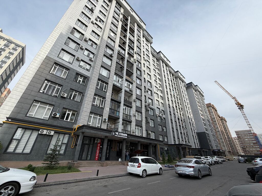 2 комнаты, 58 м², Джал-15 Элитка, 6 этаж, ПСО (под самоотделку): фото 1