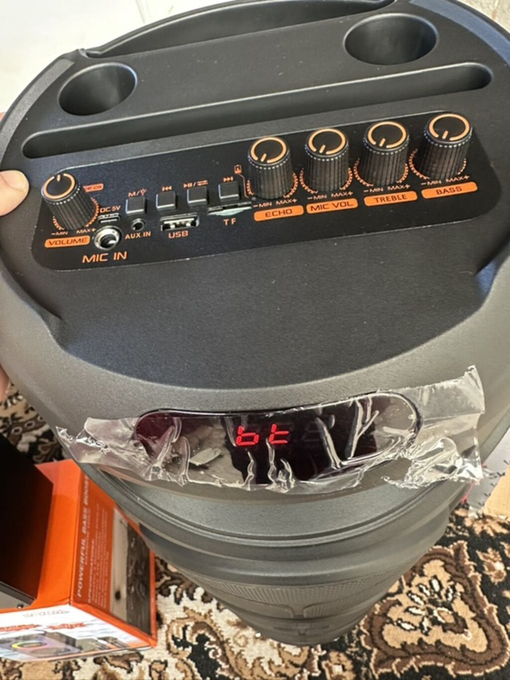 Портативная акустическая система Sine ZQS8308 Super Bass Speaker -: фото 7