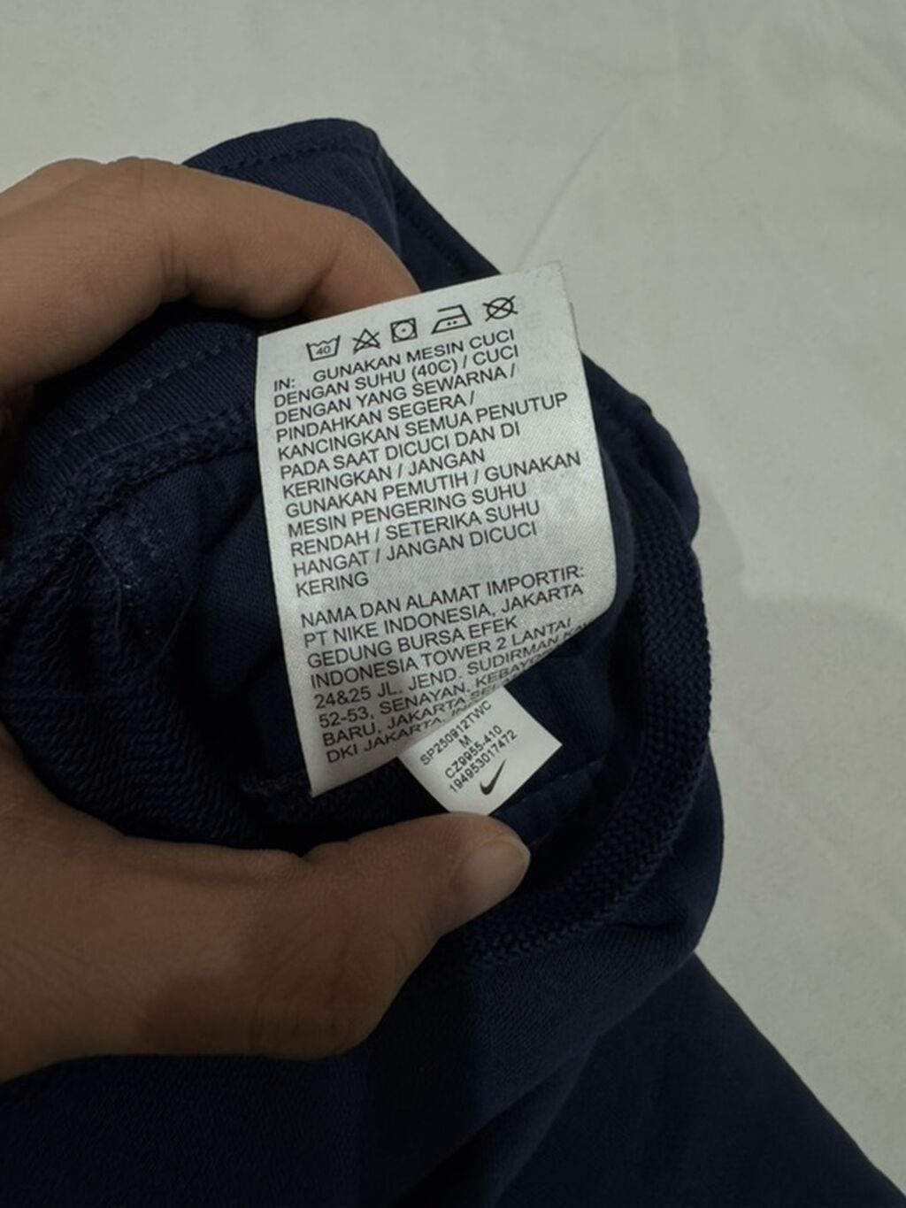 Мужские брюки, M, L, Nike, Новый, цвет - Синий, Самовывоз: фото 3
