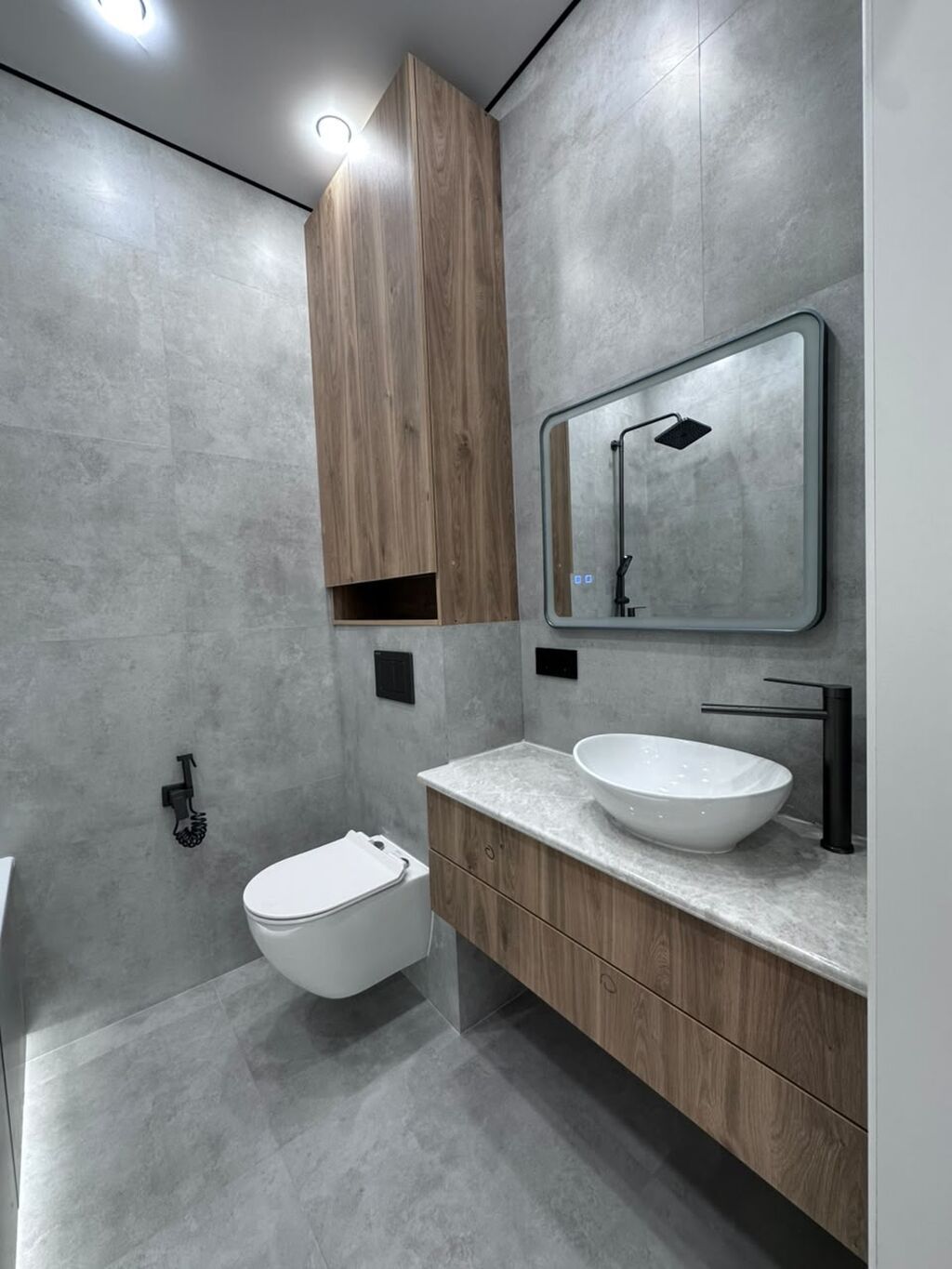 1 комната, 43 м², Тунгуч мкр Элитка, 10 этаж, Дизайнерский ремонт: фото 6