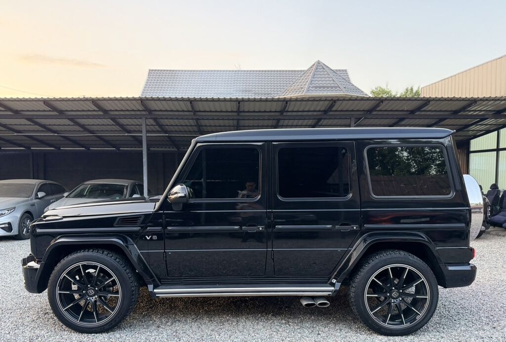 Mercedes-Benz G-Class: 2002 г., 5 л, Автомат, Газ, Внедорожник: фото 8