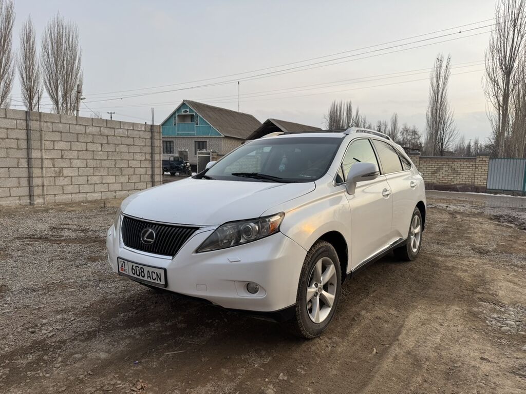 Lexus RX: 2011 г., 3.5 л, Автомат, Газ, Кроссовер