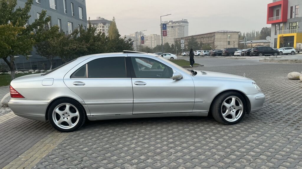 Mercedes-Benz S-Class: 2003 г., 5 л, Автомат, Газ, Седан: фото 4