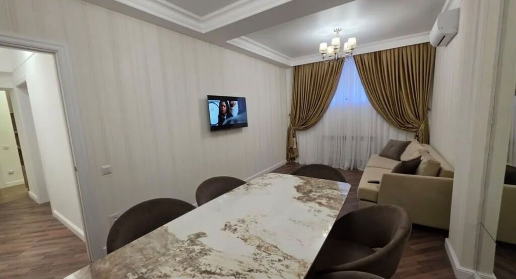 2 комнаты, 55 м², Азия Молл Элитка, 1 этаж, Дизайнерский ремонт: фото 2