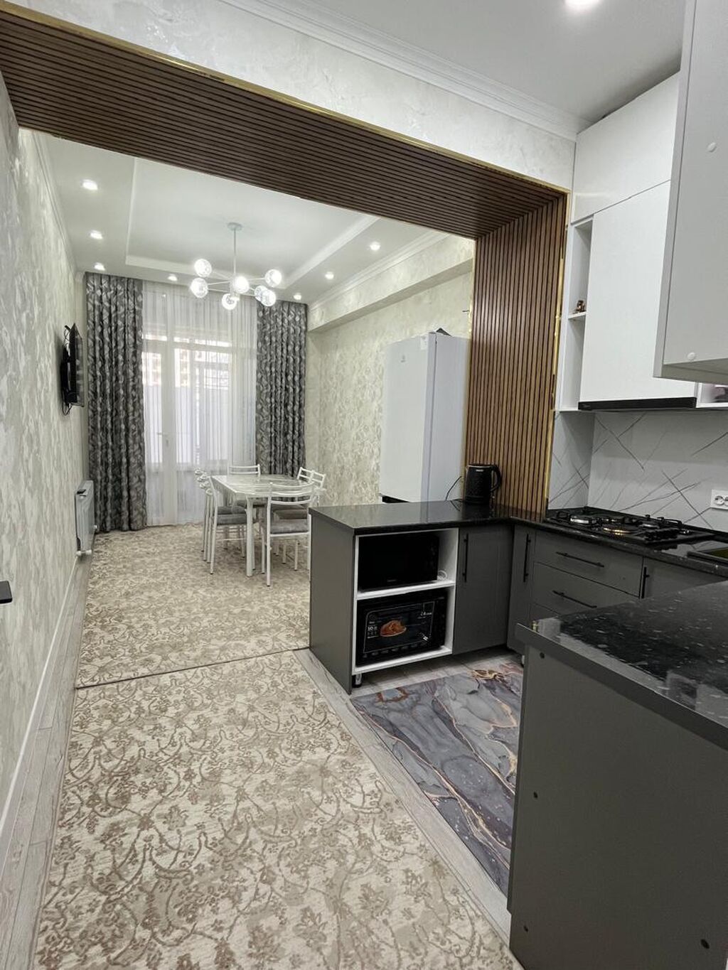 2 комнаты, 80 м², Городское ГАИ Элитка, 1 этаж, Евроремонт: фото 4