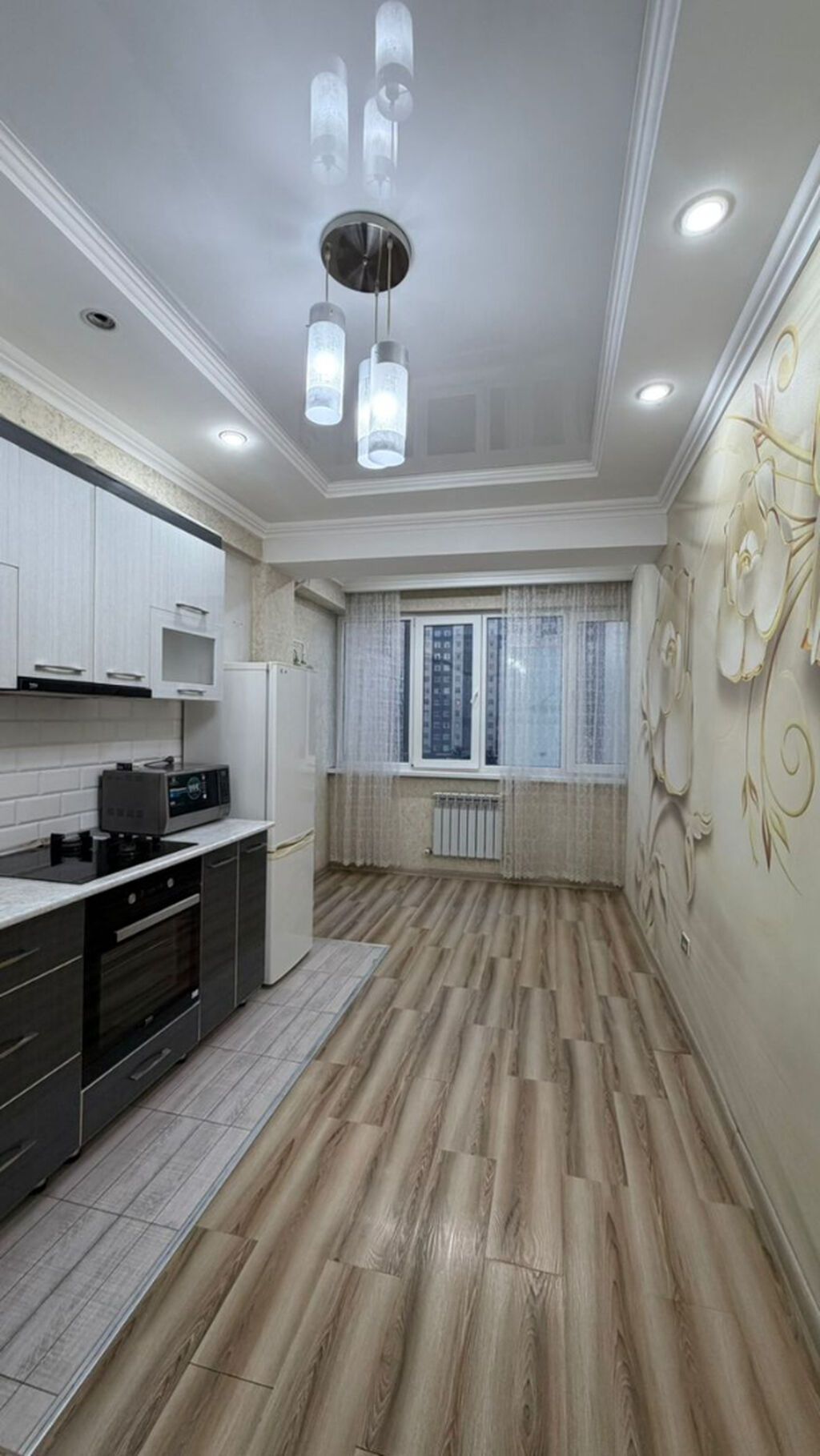 2 комнаты, 59 м², Верхний Джал Элитка, 6 этаж, Евроремонт: фото 2