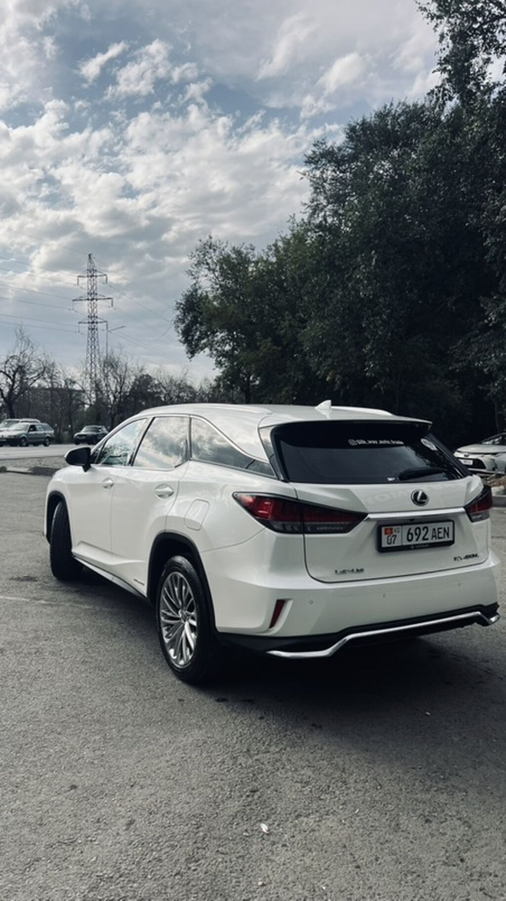 Lexus RX: 2020 г., 3.5 л, Автомат, Гибрид, Кроссовер: фото 8