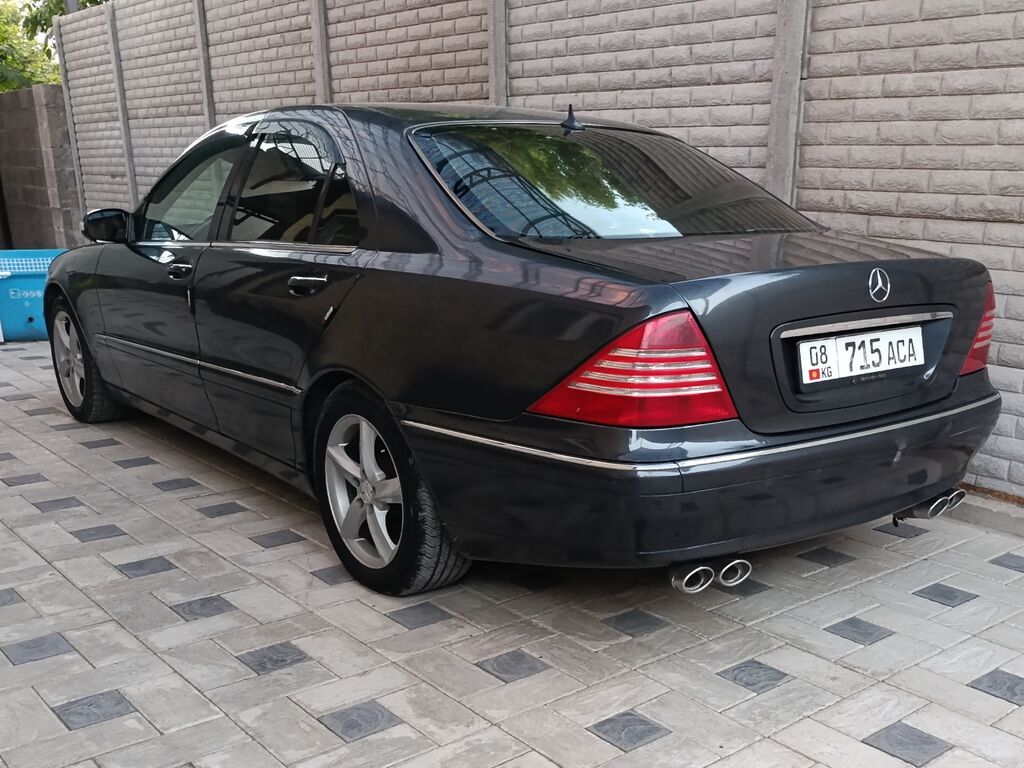 Mercedes-Benz S-Class: 2002 г., 3.2 л, Автомат, Бензин, Седан: фото 3