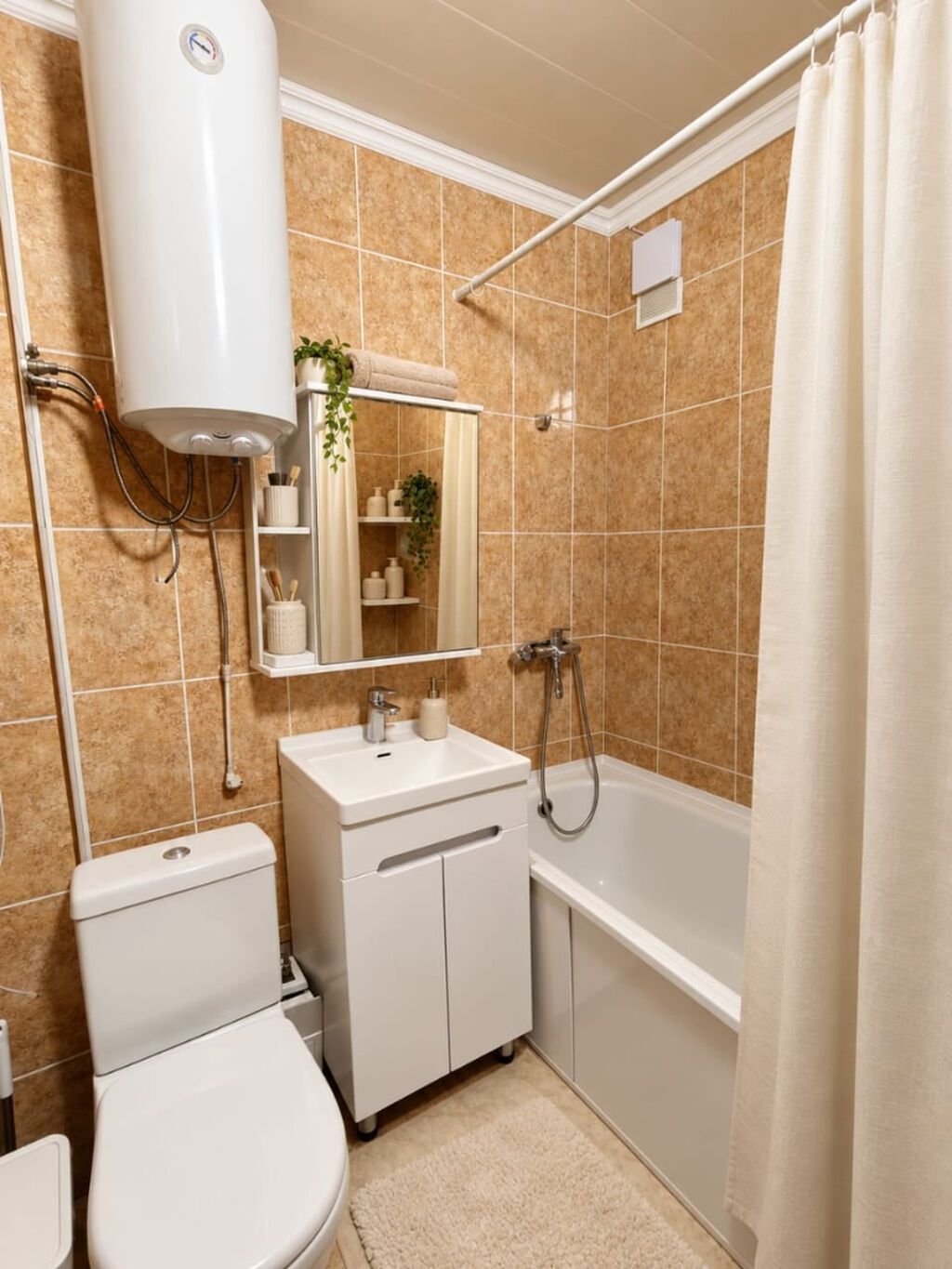 3 комнаты, 58 м², Молодая Гвардия 104 серия, 5 этаж, Евроремонт: фото 8
