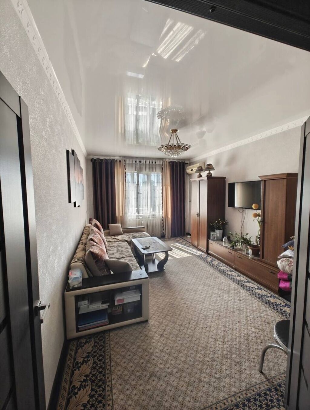 2 комнаты, 46 м², Аламедин-1 мкр 105 серия, 5 этаж, Свежий ремонт: фото 3