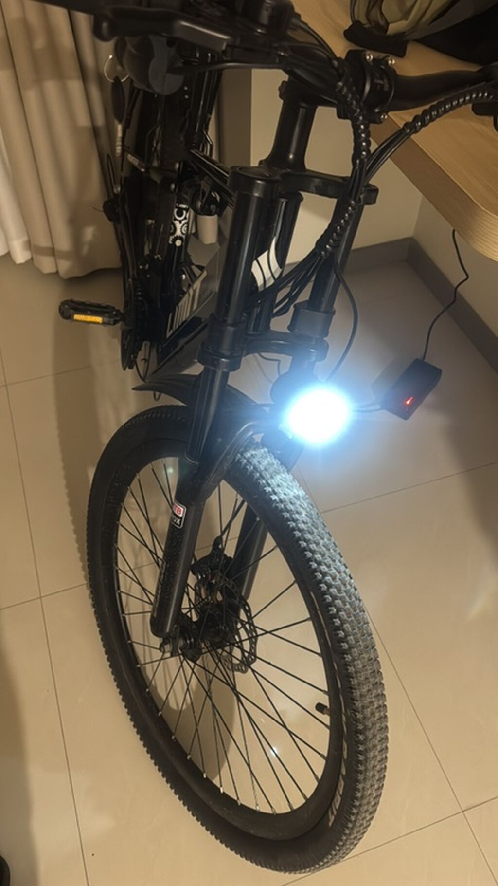 Горный электровелосипед LIMIT E-Bike (черный) - Рама: с центральным: фото 6