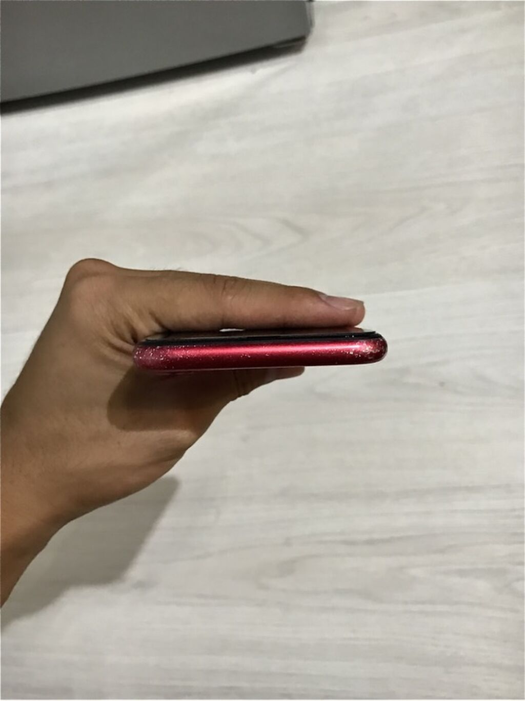 IPhone 11, Б/у, 64 ГБ, Красный, Защитное стекло, Чехол, 100 %: фото 7
