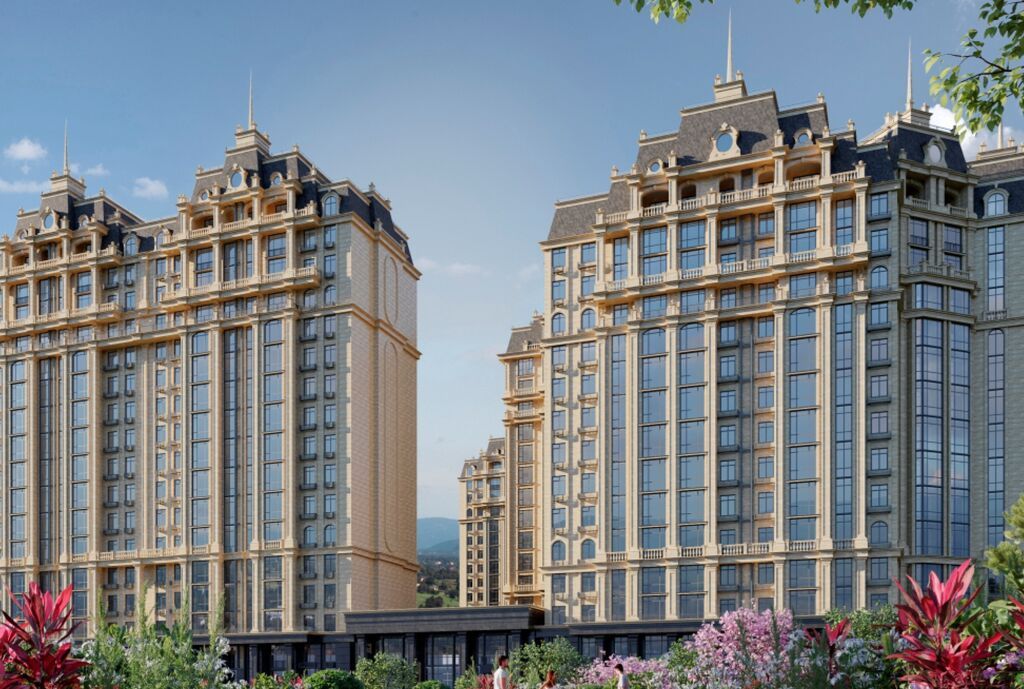 3 комнаты, 130 м², Асанбай мкр Элитка, 4 этаж, ПСО (под самоотделку): фото 1