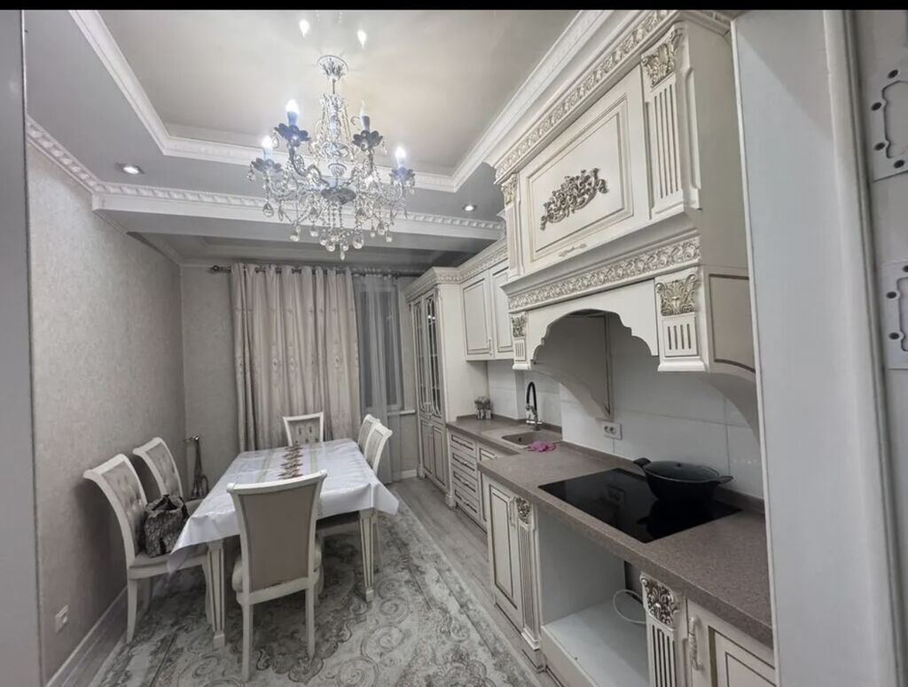 3 комнаты, 180 м², Джал мкр (в т.ч. Верхний, Нижний, Средний) Элитка, Дизайнерский ремонт: фото 2