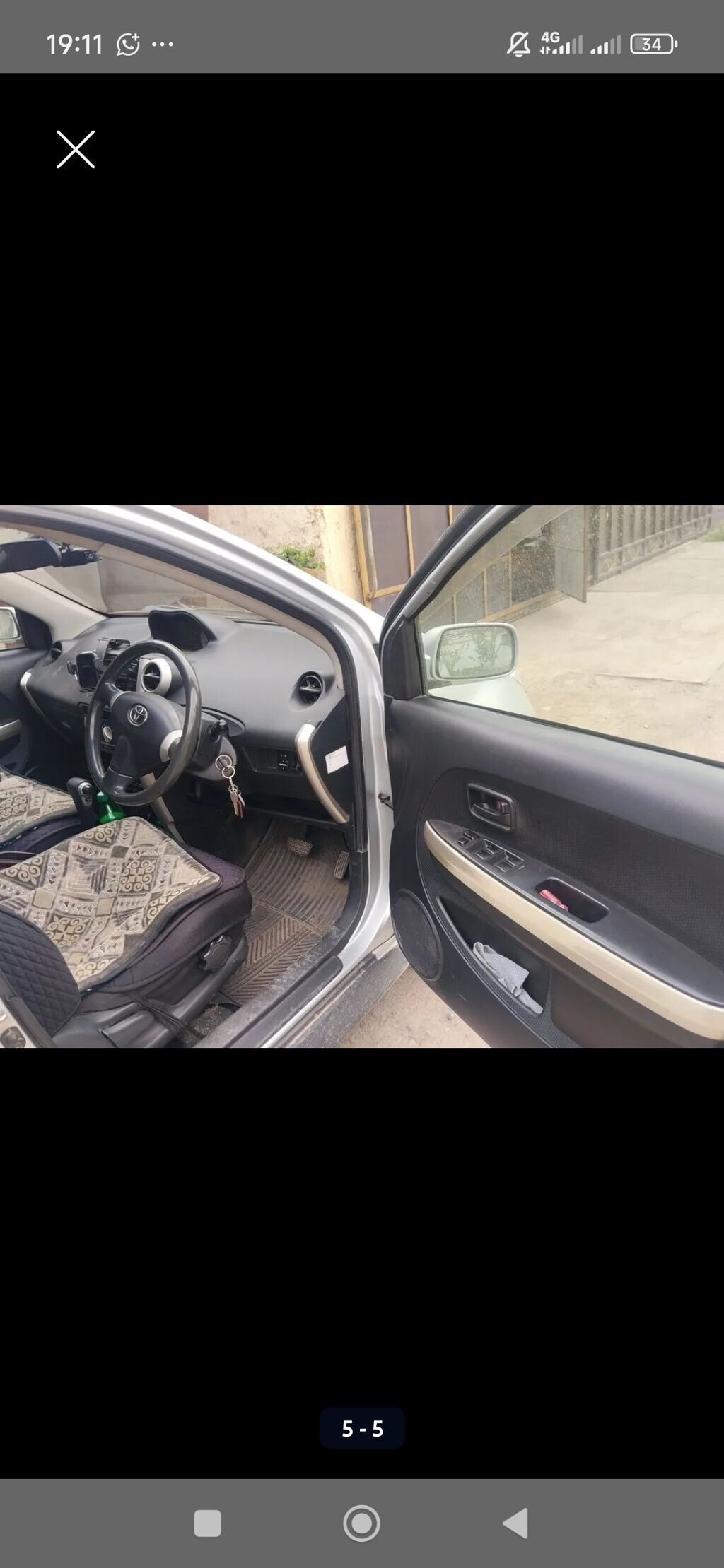 Toyota Ist: 2003 г., 1.3 л, Механика, Бензин, Хэтчбэк: фото 5